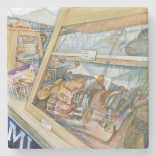 Porta-copo De Pedra Lado ensolarado da loucura