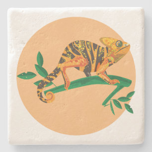 Porta-copo De Pedra Lagarto 3 Stone Coaster