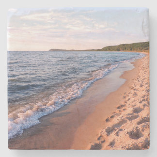 Porta-copo De Pedra Lago Michigan e Good Harbor