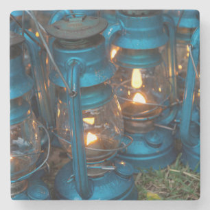 Porta-copo De Pedra Lamas de Kerosene  Campo Ol Pejeta Bush