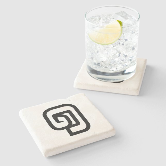 Porta-copo De Pedra Laos / Laos Número um / 1 / ໑ (Nung/Nueng) (Lateral)