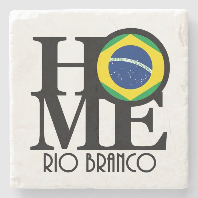 Porta-copo De Pedra LAR Rio Branco (Frente)