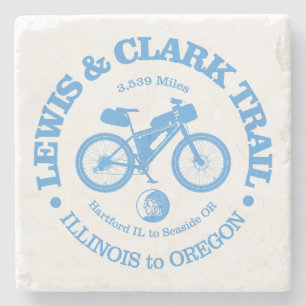 Porta-copo De Pedra Lewis & Clark Trail (ciclismo)