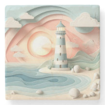 Lighthouse By The Sea