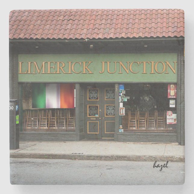 Porta-copo De Pedra Limerick Junction Virginia Highland, (Frente)