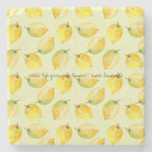 Porta-copo De Pedra Limões