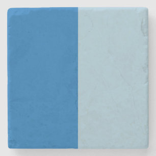 Porta-copo De Pedra Limonada Azul Elétrica e Duas Cores Aquamarine
