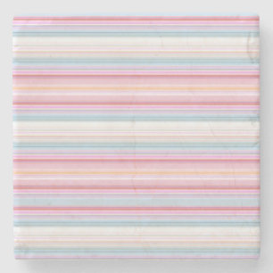 Porta-copo De Pedra Listras brancas e brancas