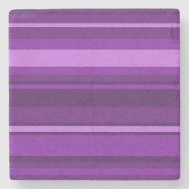 Porta-copo De Pedra Listras roxas
