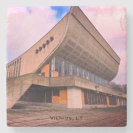 Porta-copo De Pedra Lithuanian Brutalist Architecture - Vilnius