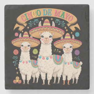 Porta-copo De Pedra Llama Divertido Festa Cinco De Mayo