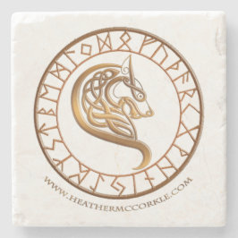 Porta-copo De Pedra Lobos da porta copos da cavidade da cicuta