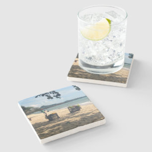 Porta-copo De Pedra Locais de praia... Lamai Beach, Ilha Koh Samui