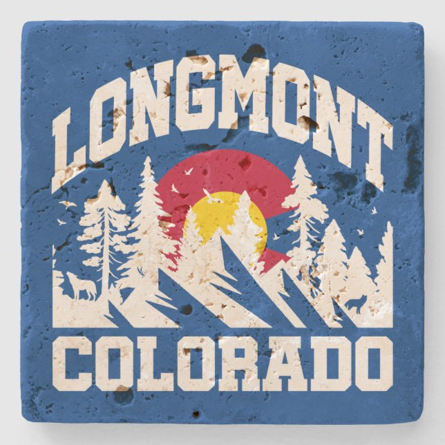 Porta-copo De Pedra Longmont, Colorado (Frente)