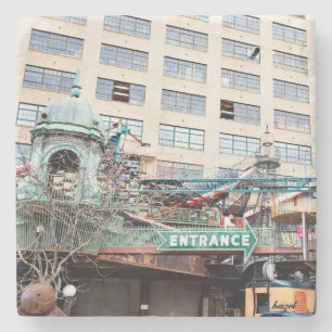 Porta-copo De Pedra Louis, Entrada do Museu, Santo Louis Portas copos