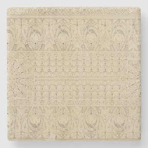 Porta-copo De Pedra Louis Sullivan Peacock Ceiling Chicago Architect