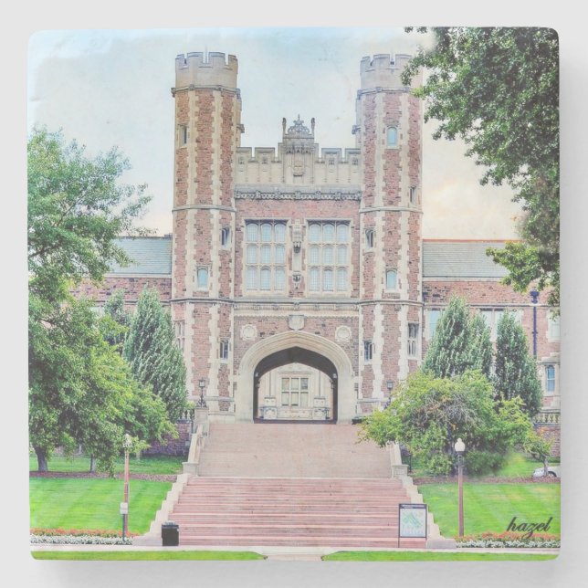 Porta-copo De Pedra Louis, Universidade de Washington, Portas copos (Frente)