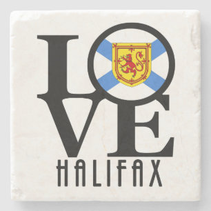 Porta-copo De Pedra LOVE Halifax