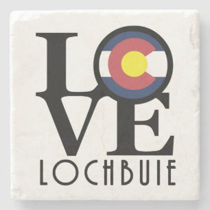 Porta-copo De Pedra LOVE Lochbuie