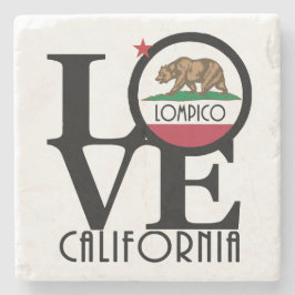 Porta-copo De Pedra LOVE Lompico California