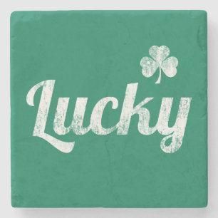Porta-copo De Pedra Lucky Irish