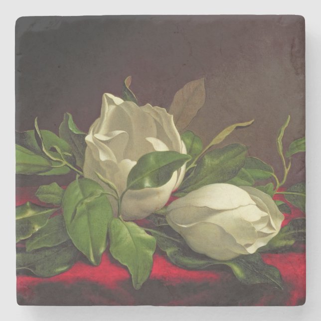 Porta-copo De Pedra Magnólia (Frente)