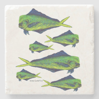Porta-copo De Pedra Mahi-mahi