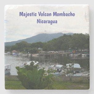 Porta-copo De Pedra Majexpressa Volcan Mombacho - Granada, Nicarágua