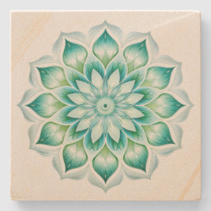 Porta-copo De Pedra Mandala