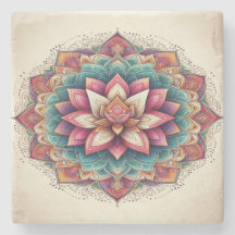 Mandala de Lótus Radiante: Serenidade em Flor