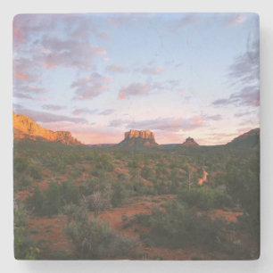 Porta-copo De Pedra Manhã Sunrise Sedona Arizona Deserto
