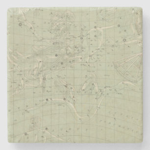 Porta-copo De Pedra Mapa de estrela