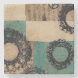 Porta-copo De Pedra Máquinas II