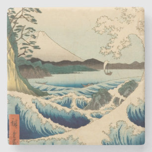 Porta-copo De Pedra Mar Japonês de Satta Hiroshige Art