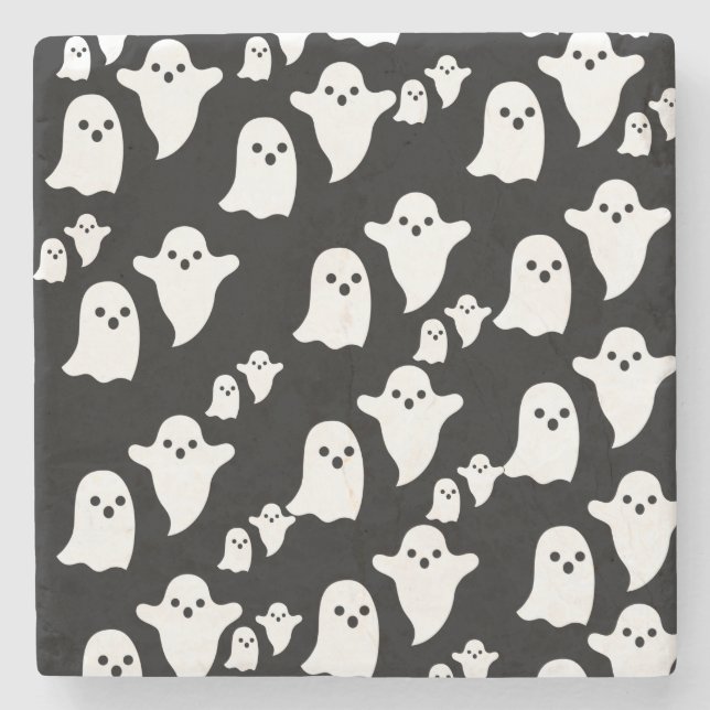 Porta-copo De Pedra Marble Stone Porta copos Halloween (Frente)