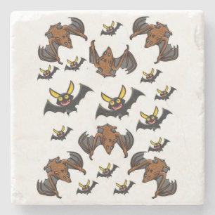 Porta-copo De Pedra Marble Stone Porta copos Halloween