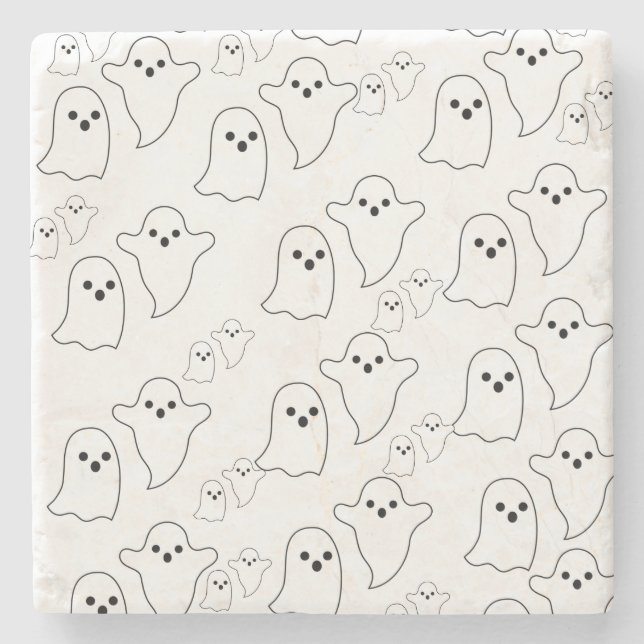 Porta-copo De Pedra Marble Stone Porta copos Halloween (Frente)