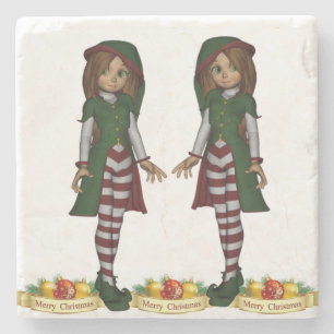 Porta-copo De Pedra Marble Stone Porta copos Natal