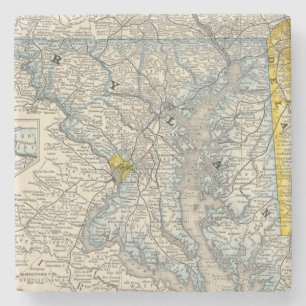 Porta-copo De Pedra Maryland, C.C., e Delaware
