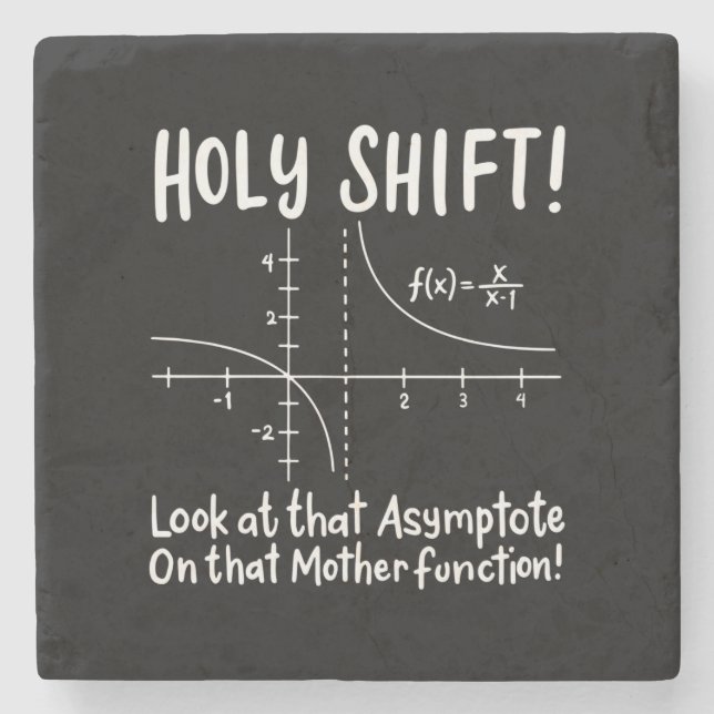 Porta-copo De Pedra Matemática (Frente)