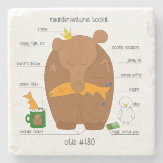 Porta-copo De Pedra Meanderventures Toolkit No. 480 Otis