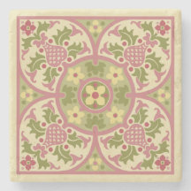 Medalhão Floral "Geneveive" Gothic Revival