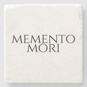 Porta-copo De Pedra Memento Mori