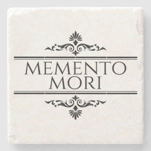 Porta-copo De Pedra Memento Mori