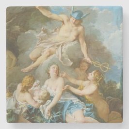 Porta-copo De Pedra Mercúrio confiando a criança Baccus às Ninfas