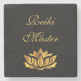 Porta-copo De Pedra Mestre de Reiki