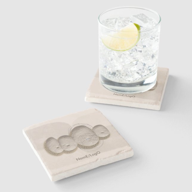 Porta-copo De Pedra metaphor_1_inner peace (Lateral)