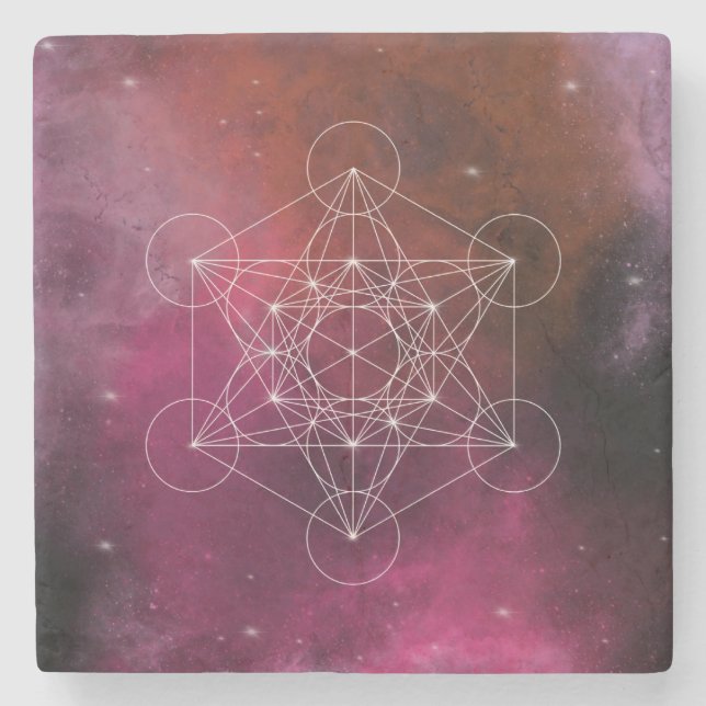 Porta-copo De Pedra Metatron arcangel zen (Frente)