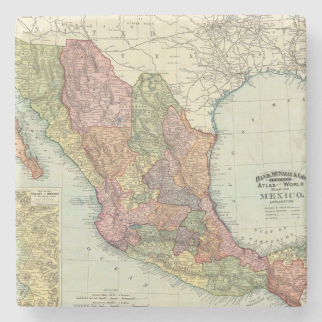 Porta-copo De Pedra México 7 (Frente)