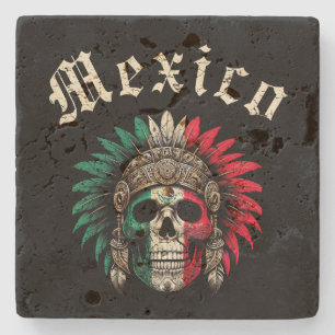 Porta-copo De Pedra México Asteca